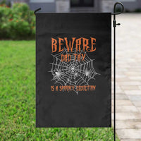 Halloween Dad Garden Flag Beware Dad Tax Is A Spooky Deduction Spider - Wonder Print Shop
