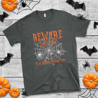 Halloween Dad T Shirt Beware Dad Tax Is A Spooky Deduction Spider - Wonder Print Shop
