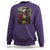 Halloween Sweatshirt Creepy Mona Lisa Satan Pentagram Leonardo da Vinci - Wonder Print Shop
