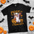 Spooky Cow Halloween T Shirt Moo I Mean Boo Funny Ghost Heifer - Wonder Print Shop