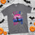 Funny Halloween Bisexual T Shirt I'm A Zom Bi Zombie LGBT - Wonder Print Shop