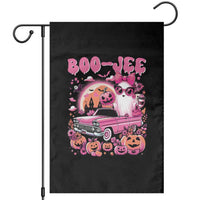 Funny Halloween Garden Flag Boo Jee Pink Ghost Boujee Pumpkin Haunted House - Wonder Print Shop