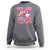 Funny Halloween Sweatshirt Boo Jee Pink Ghost Boujee Pumpkin Haunted House - Wonder Print Shop