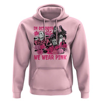 Breast Cancer Awareness Murderers Hoodie In October We Wear Pink Vintage Flower