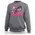 Breast Cancer Awareness Murderers Sweatshirt In October We Wear Pink Vintage Flower - Wonder Print Shop