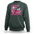 Breast Cancer Awareness Murderers Sweatshirt In October We Wear Pink Vintage Flower - Wonder Print Shop