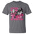 Breast Cancer Awareness Murderers T Shirt In October We Wear Pink Vintage Flower - Wonder Print Shop