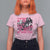Breast Cancer Awareness Murderers T Shirt For Women In October We Wear Pink Vintage Flower - Wonder Print Shop