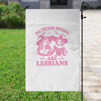 Halloween LGBT Garden Flag All The Cool Witches Are Lesbians Spooky Season - Wonder Print Shop
