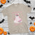 Halloween T Shirt Spooky Babes Pink Ghost Coquette Aesthetic - Wonder Print Shop