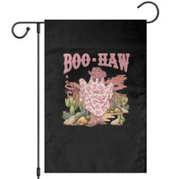 Halloween Western Garden Flag Boo Haw Cute Country Cowboy Ghost - Wonder Print Shop
