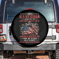 Veterans Spare Tire Cover I Am US Veteran I Would Put The Uniform Back On If America Needed Me