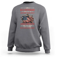 Veterans Sweatshirt I Am US Veteran I Would Put The Uniform Back On If America Needed Me - Wonder Print Shop