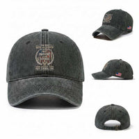 US Veterans Washed Cotton Baseball Cap To Our Men And Women In Uniform Past Present And Future God Bless You