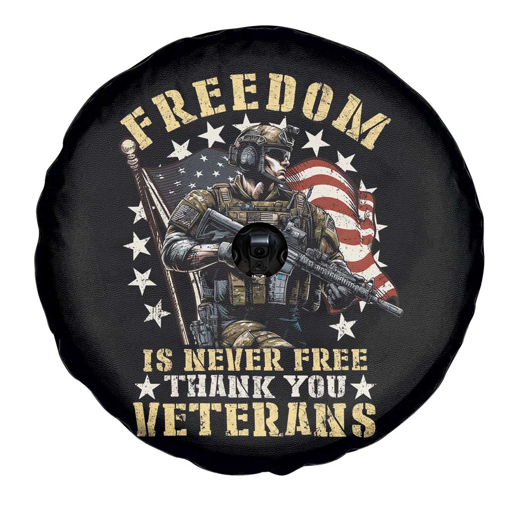 Veterans Spare Tire Cover Freedom Is Never Free Thank You Veterans American Flag Military