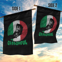 Funny Halloween Garden Flag Gabaghoul Zombie Hand Moon Italian Flag Moon - Wonder Print Shop