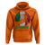 Funny Halloween Hoodie Gabaghoul Zombie Hand Moon Italian Flag Moon