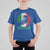 Funny Halloween T Shirt For Kid Gabaghoul Zombie Hand Moon Italian Flag Moon - Wonder Print Shop