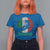 Funny Halloween T Shirt For Women Gabaghoul Zombie Hand Moon Italian Flag Moon - Wonder Print Shop