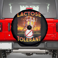 Funny Lactose Tolerant Spare Tire Cover Ironic Sarcastic Funny Humor Cringe Meme - Wonder Print Shop