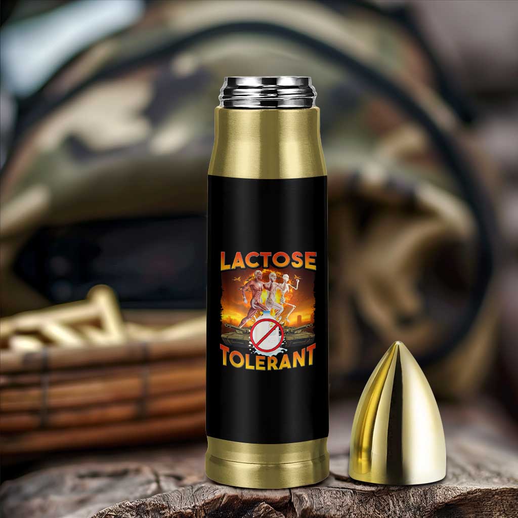 Funny Lactose Tolerant Bullet Tumbler Ironic Sarcastic Funny Humor Cringe Meme - Wonder Print Shop