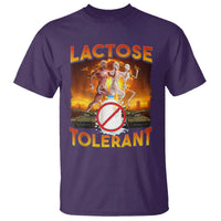 Funny Lactose Tolerant T Shirt Ironic Sarcastic Funny Humor Cringe Meme - Wonder Print Shop