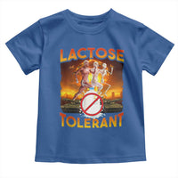 Funny Lactose Tolerant Toddler T Shirt Ironic Sarcastic Funny Humor Cringe Meme - Wonder Print Shop