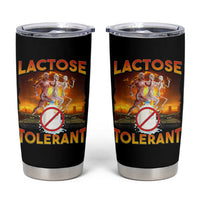 Funny Lactose Tolerant Tumbler Cup Ironic Sarcastic Funny Humor Cringe Meme - Wonder Print Shop
