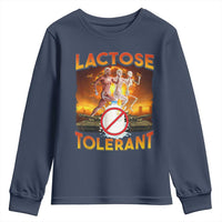 Funny Lactose Tolerant Youth Sweatshirt Ironic Sarcastic Funny Humor Cringe Meme - Wonder Print Shop