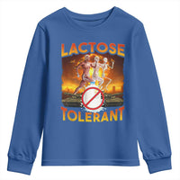 Funny Lactose Tolerant Youth Sweatshirt Ironic Sarcastic Funny Humor Cringe Meme - Wonder Print Shop