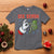 Funny 67 Christmas T Shirt Six Seven Meme Santa Skeleton Hands Gesture Gen Alpha - Wonder Print Shop