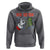 Funny 67 Christmas Hoodie Six Seven Meme Santa Skeleton Hands Gesture Gen Alpha - Wonder Print Shop