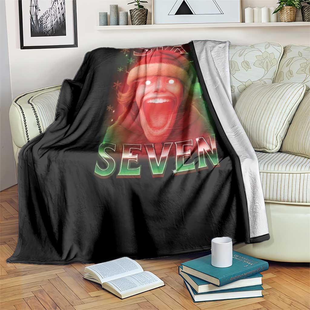 67 Six Seven Christmas Meme Throw Blanket The Mason 67 Kid Gen Alpha Slang - Wonder Print Shop