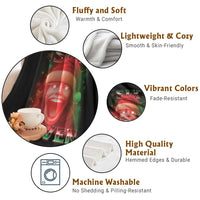 67 Six Seven Christmas Meme Throw Blanket The Mason 67 Kid Gen Alpha Slang - Wonder Print Shop