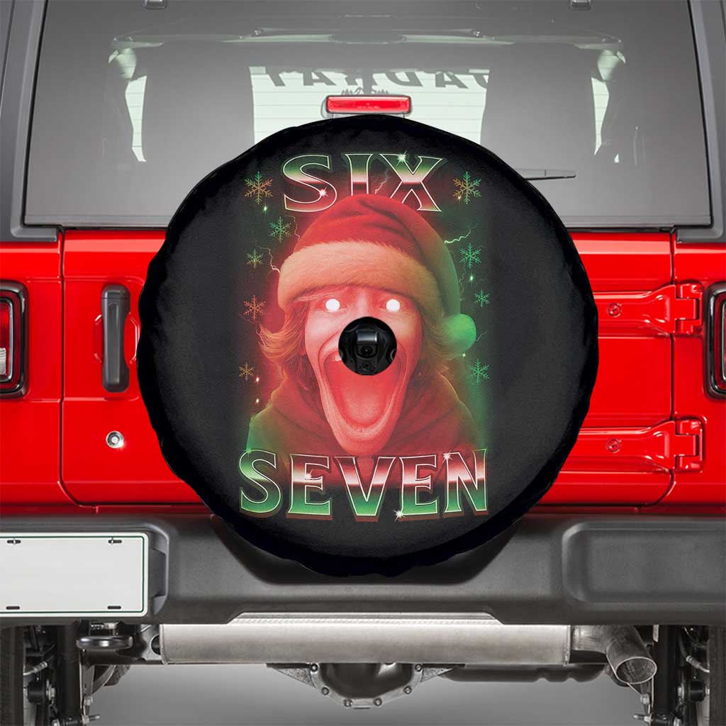67 Six Seven Christmas Meme Spare Tire Cover The Mason 67 Kid Gen Alpha Slang - Wonder Print Shop