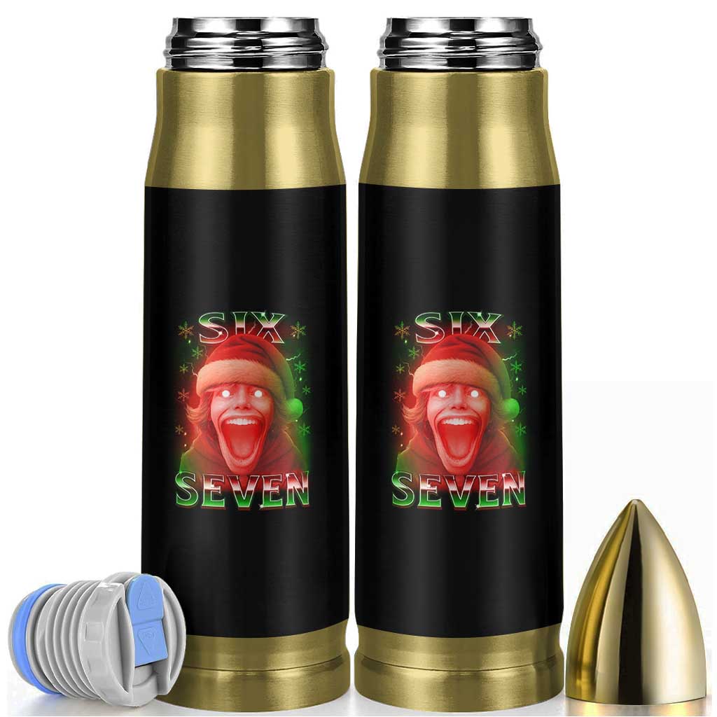 67 Six Seven Christmas Meme Bullet Tumbler The Mason 67 Kid Gen Alpha Slang - Wonder Print Shop