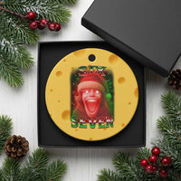 67 Six Seven Xmas Meme Ceramic Ornament The Mason 67 Kid Gen Alpha Slang - Wonder Print Shop