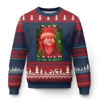 67 Six Seven Xmas Meme Ugly Christmas Sweater The Mason 67 Kid Gen Alpha Slang - Wonder Print Shop