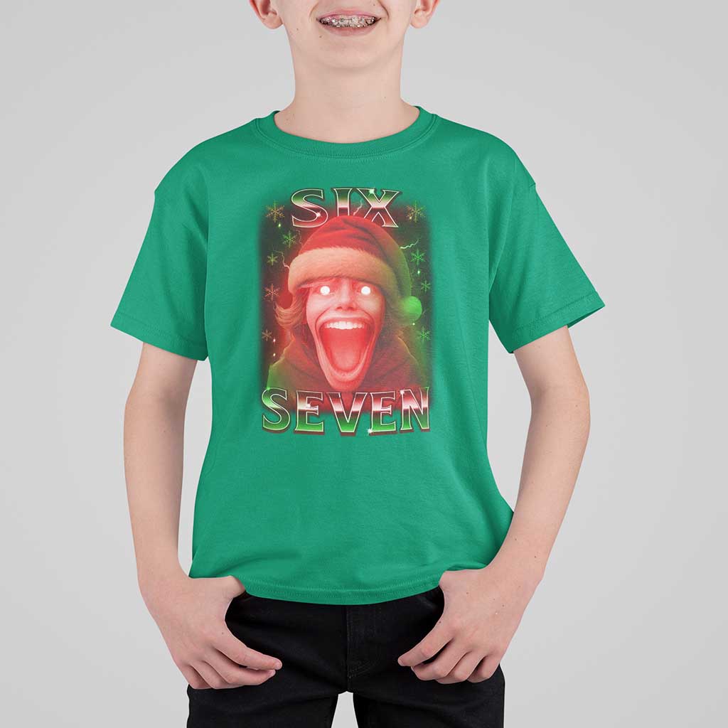 67 Six Seven Christmas Meme T Shirt For Kid The Mason 67 Kid Gen Alpha Slang - Wonder Print Shop