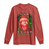 67 Six Seven Christmas Meme Long Sleeve Shirt The Mason 67 Kid Gen Alpha Slang - Wonder Print Shop