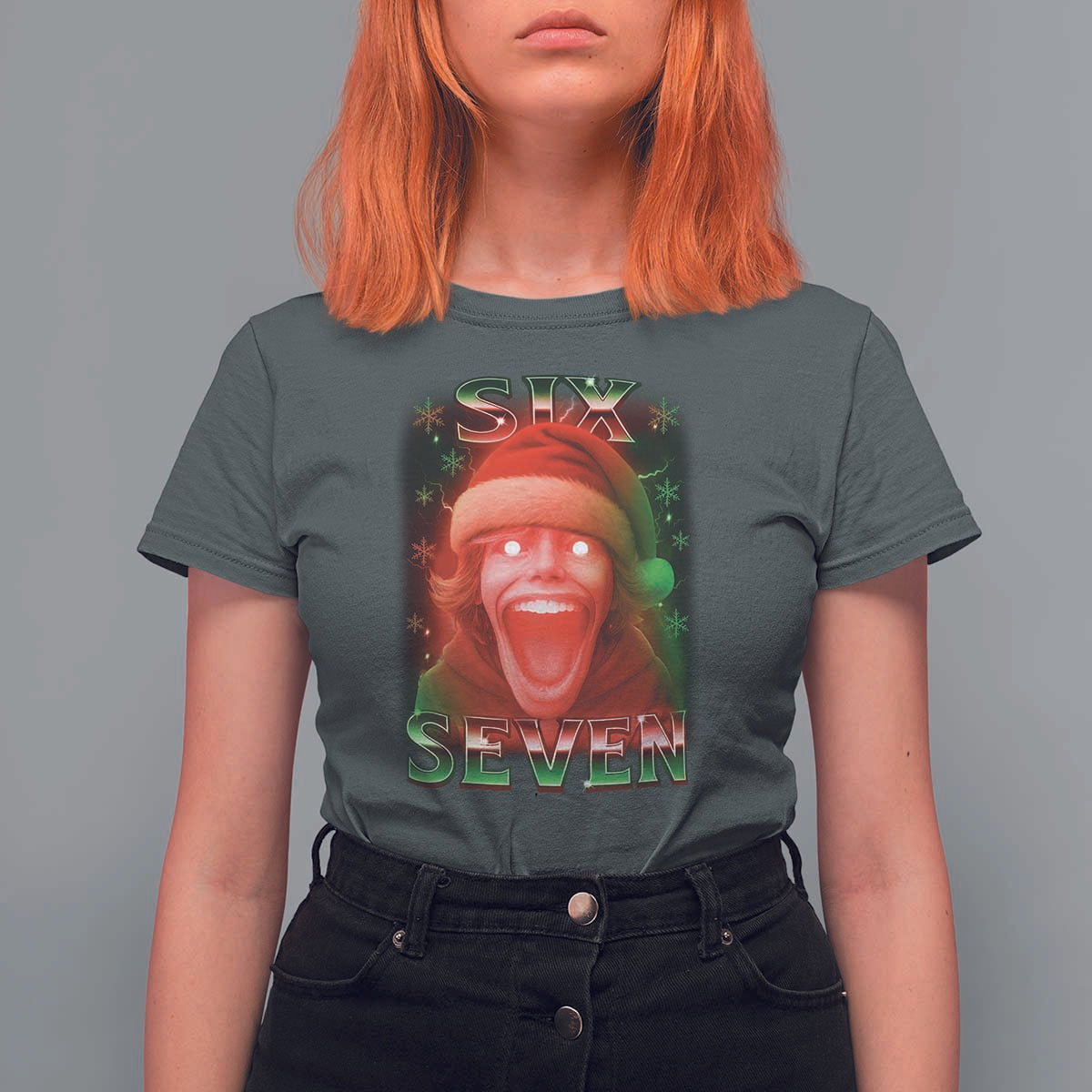 67 Six Seven Christmas Meme T Shirt For Women The Mason 67 Kid Gen Alpha Slang - Wonder Print Shop