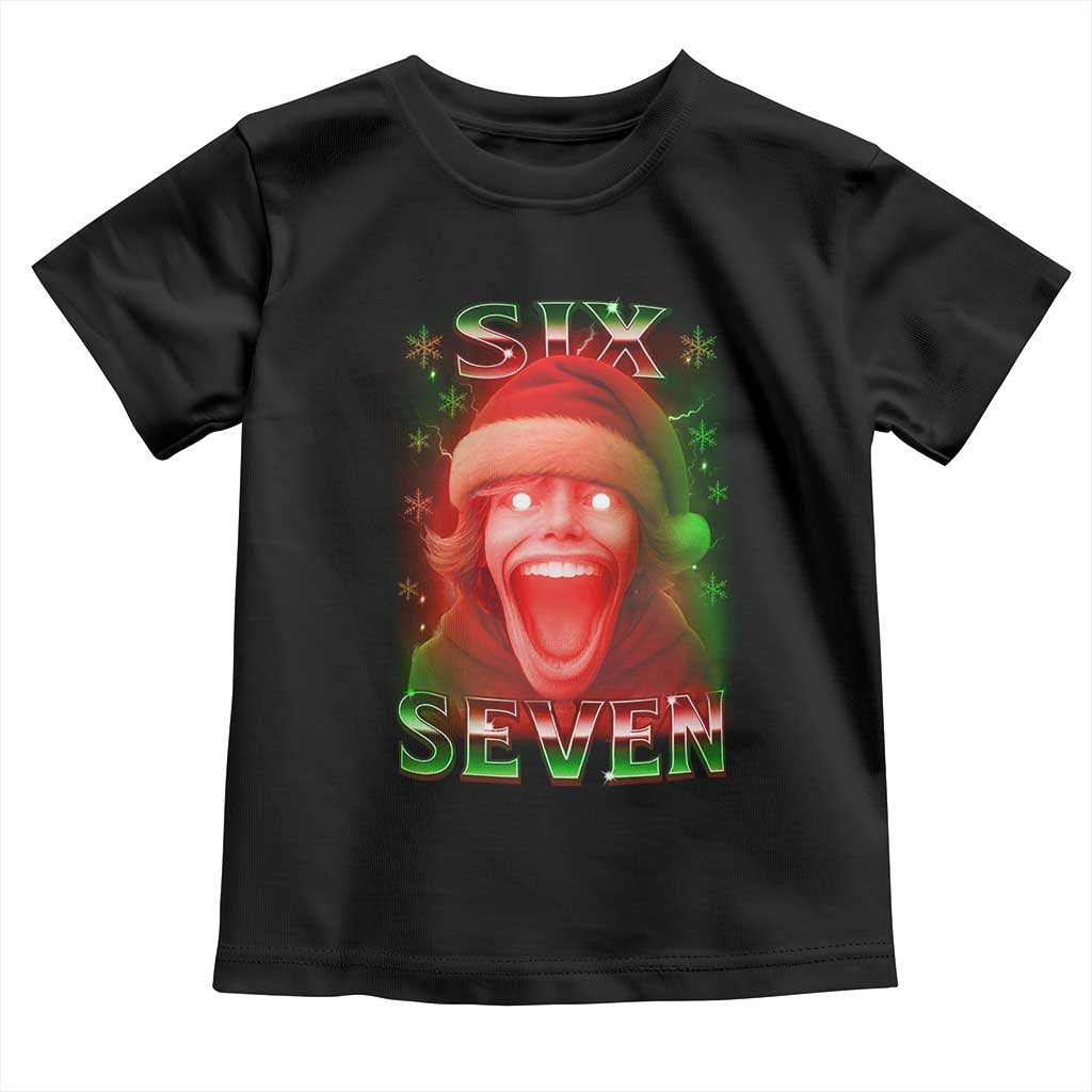 67 Six Seven Christmas Meme Toddler T Shirt The Mason 67 Kid Gen Alpha Slang - Wonder Print Shop
