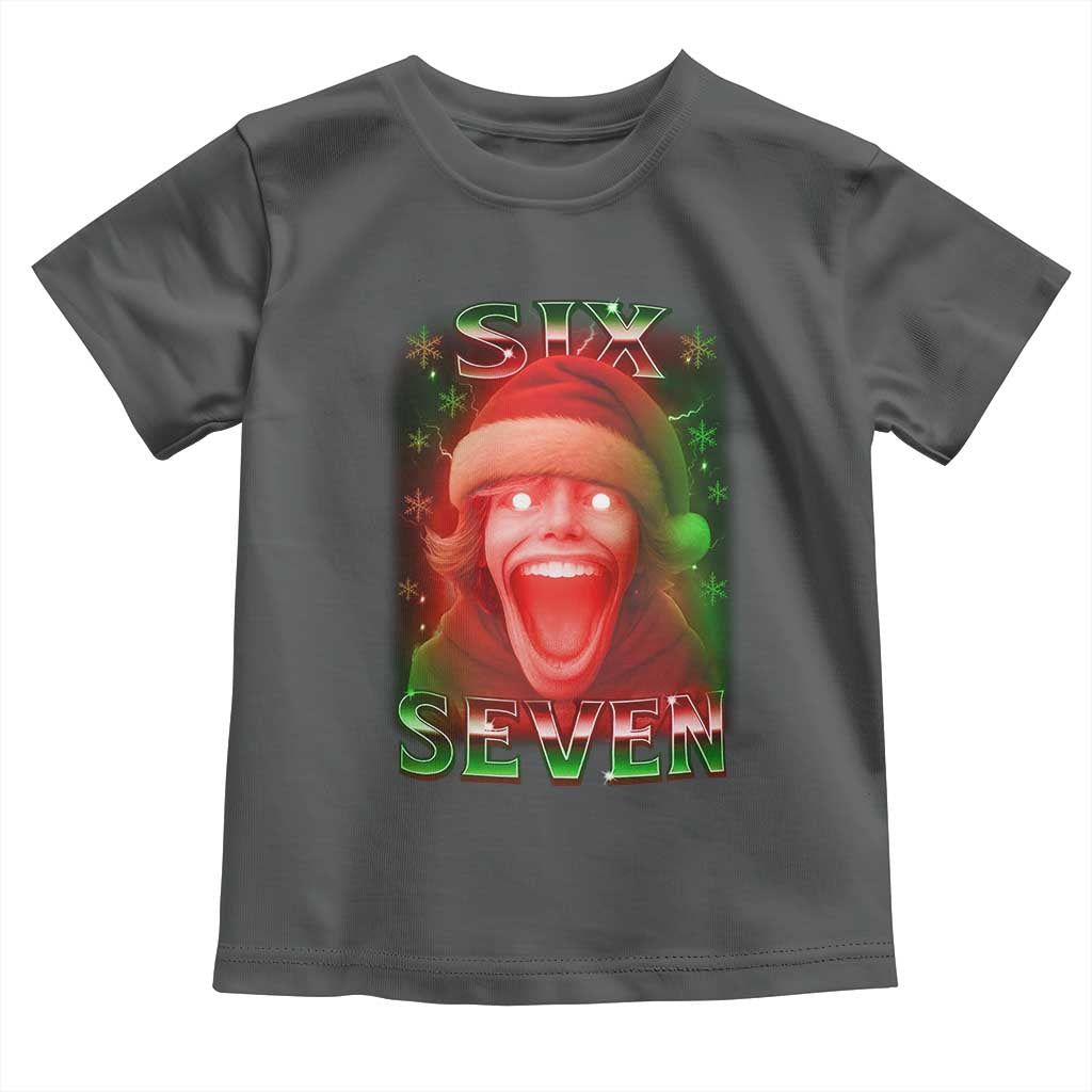 67 Six Seven Christmas Meme Toddler T Shirt The Mason 67 Kid Gen Alpha Slang - Wonder Print Shop