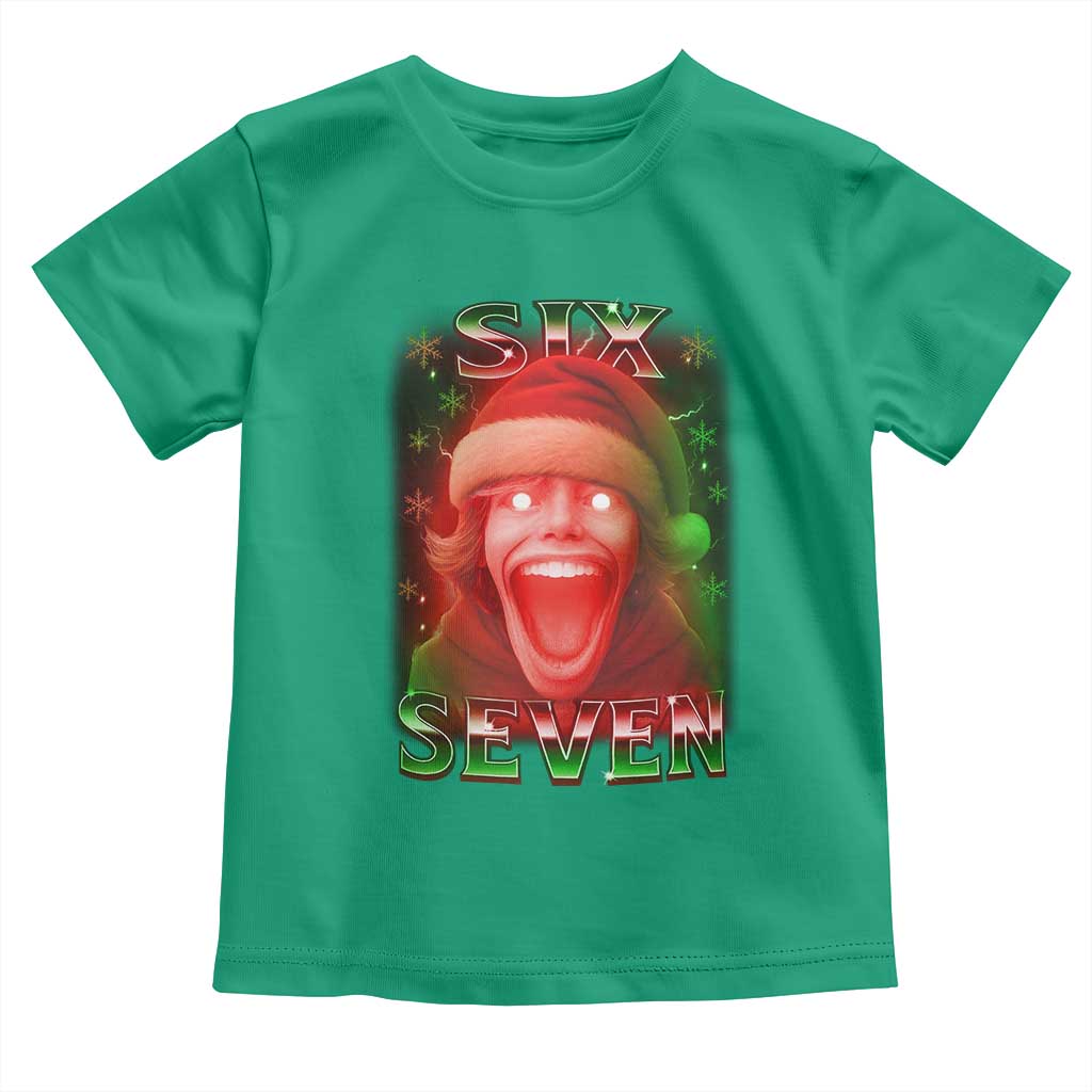 67 Six Seven Christmas Meme Toddler T Shirt The Mason 67 Kid Gen Alpha Slang - Wonder Print Shop