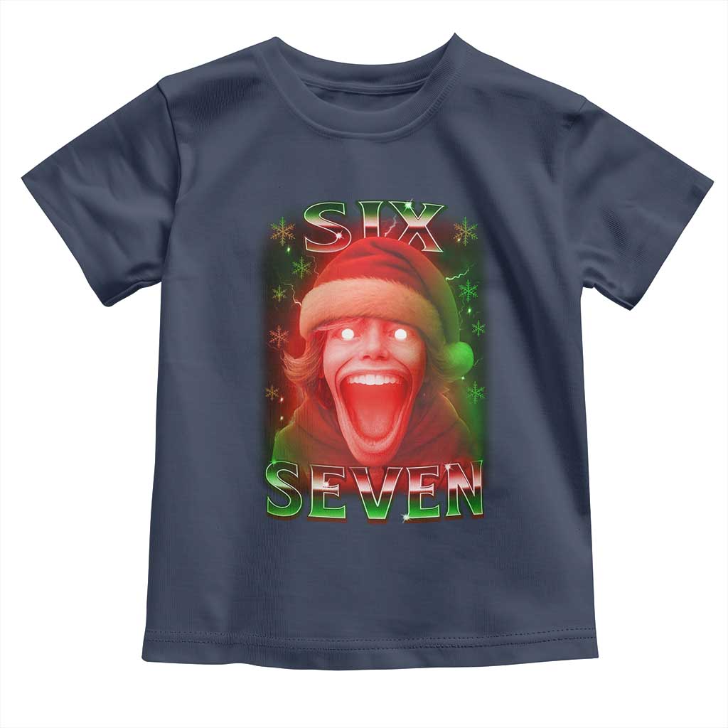 67 Six Seven Christmas Meme Toddler T Shirt The Mason 67 Kid Gen Alpha Slang - Wonder Print Shop