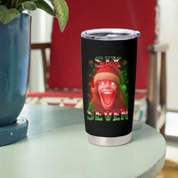 67 Six Seven Christmas Meme Tumbler Cup The Mason 67 Kid Gen Alpha Slang - Wonder Print Shop