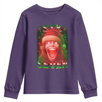 67 Six Seven Christmas Meme Youth Sweatshirt The Mason 67 Kid Gen Alpha Slang - Wonder Print Shop
