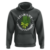 Funny Weed Cannabis 420 Hoodie I Can Buy Myself Flowers Marijuana Smoking - Wonder Print Shop