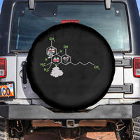 Cannabis Weed Spare Tire Cover Molecule THC Marijuana Stoner - Wonder Print Shop