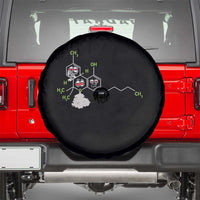 Cannabis Weed Spare Tire Cover Molecule THC Marijuana Stoner - Wonder Print Shop